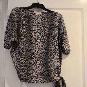 Michael Michael  Kors  animal print top